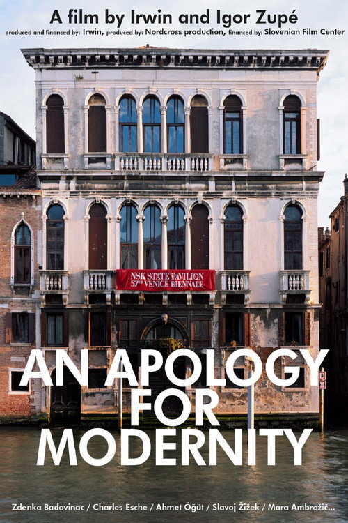 Movie poster for An Apology for Modernity (2021)