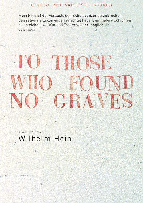 Movie poster for To Those Who Found No Graves (1994)