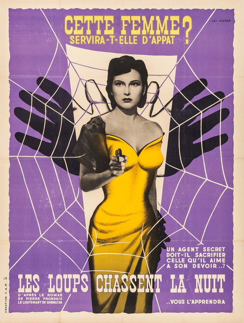 Movie poster for Wolves Hunt at Night (1952)
