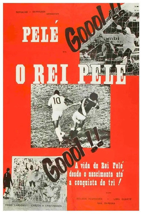 Movie poster for O Rei Pelé (1962)