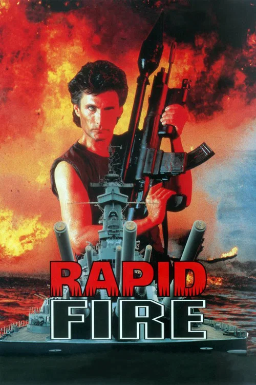 Movie poster for Rapid Fire (1989)