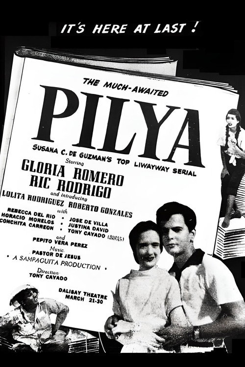 Movie poster for Pilya (1954)