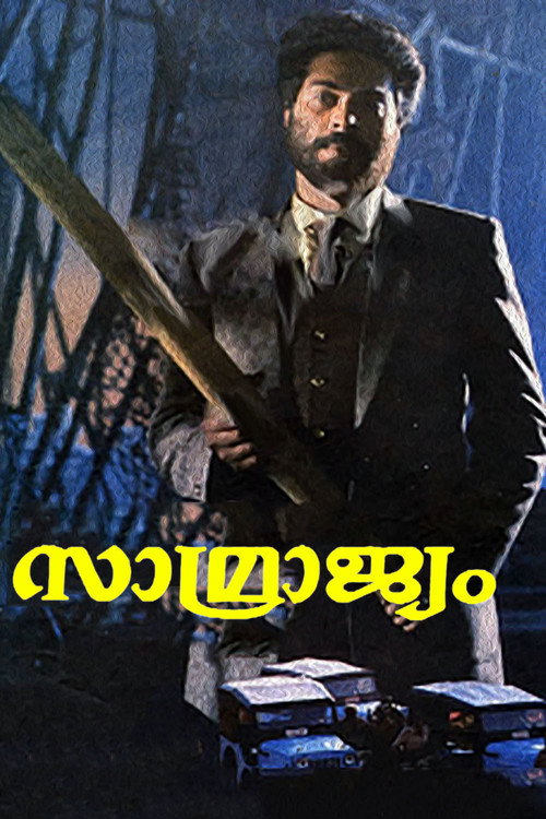 Movie poster for Samrajyam (1990)