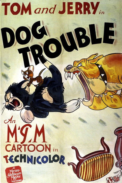 Movie poster for Dog Trouble (1942)