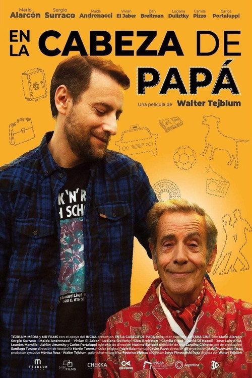 Movie poster for En la cabeza de papá (2021)