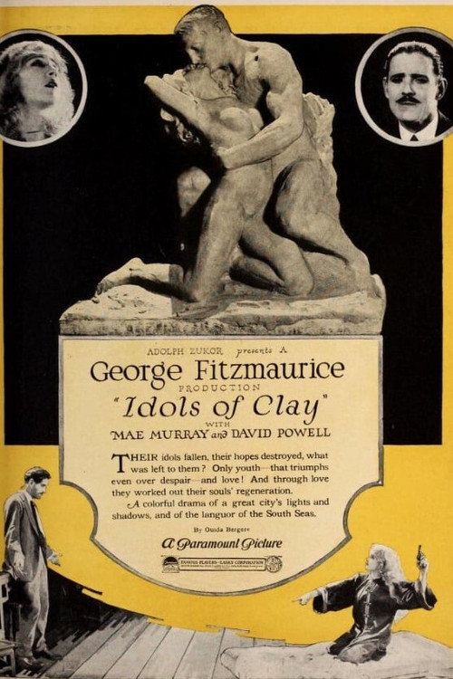 Movie poster for Idols of Clay (1920)