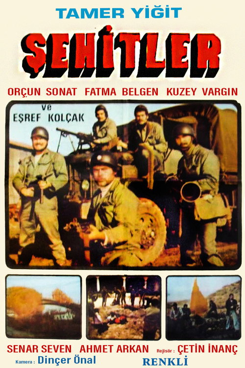 Movie poster for Şehitler (1974)