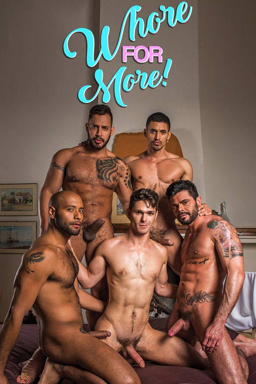 Movie poster for Whore For More: Devin Franco’s Bareback Gang Bang (2016)