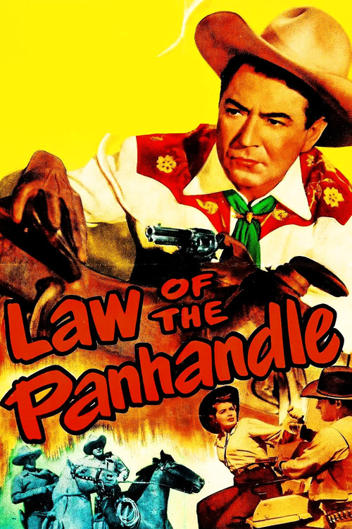 Movie poster for Law of the Panhandle (1950)