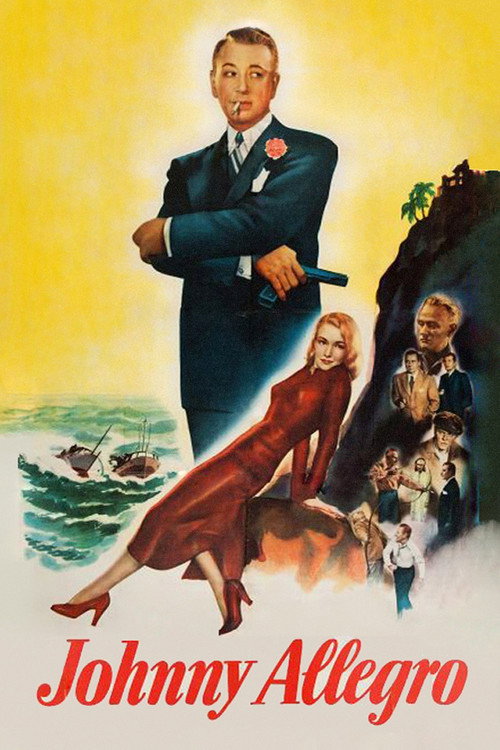 Movie poster for Johnny Allegro (1949)