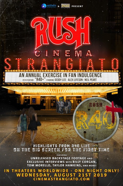 Movie poster for RUSH: Cinema Strangiato 2019 (2019)
