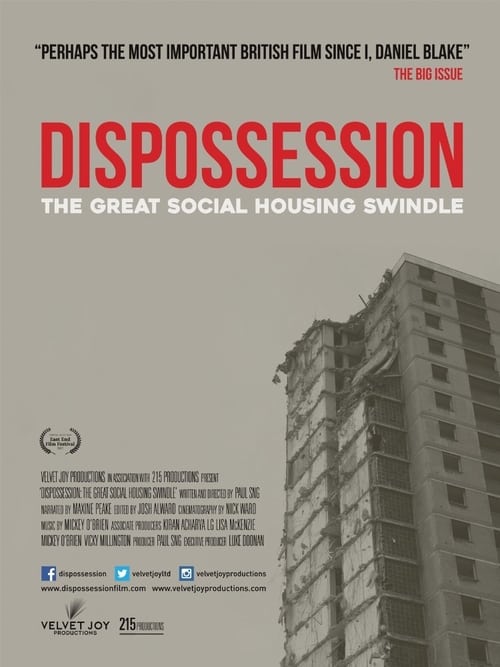 Movie poster for Dispossession: The Great Social Housing Swindle (2017)