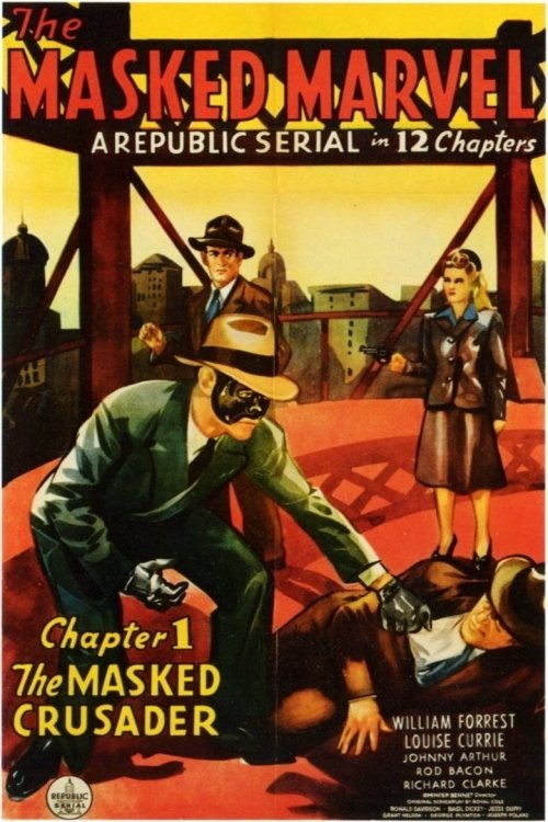 Movie poster for The Masked Marvel (1943)