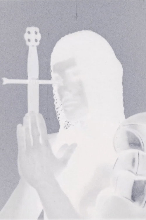 Movie poster for Warrior Figure on a Grey Background (2023)