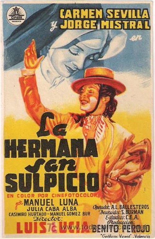 Movie poster for La hermana San Sulpicio (1952)
