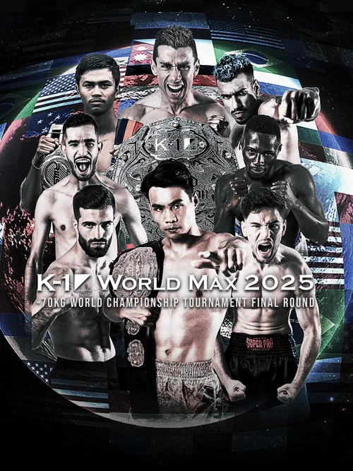 Movie poster for K-1 WORLD MAX 2025: 70kg World Championship Tournament Final (2025)