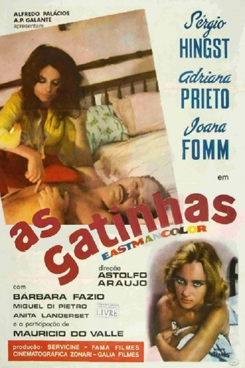 Movie poster for As Gatinhas (1970)