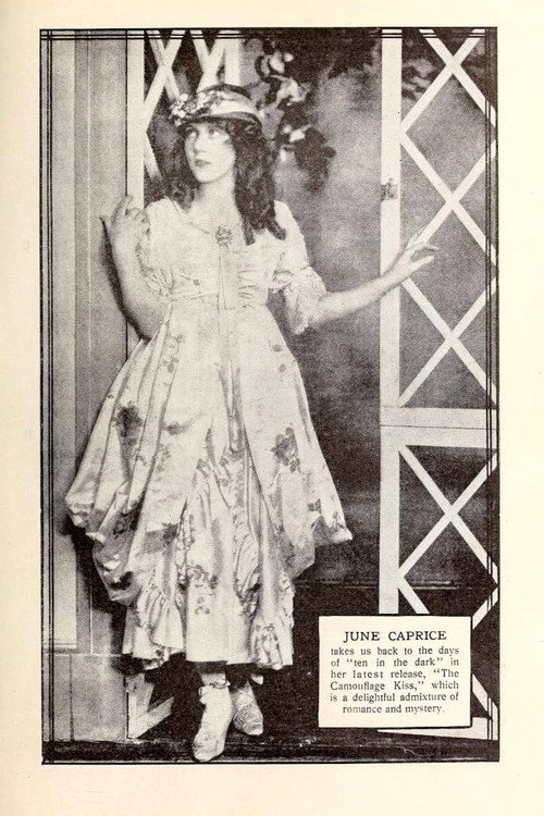 Movie poster for A Camouflage Kiss (1918)