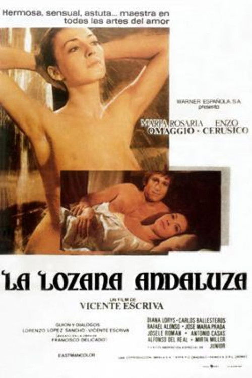 Movie poster for La lozana andaluza (1976)