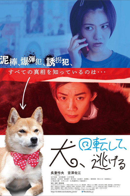Movie poster for Dog Turns and Runs Away (2023)