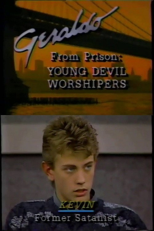 Movie poster for From Prison: Young Devil Worshipers (1989)
