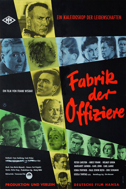 Movie poster for Fabrik der Offiziere (1960)
