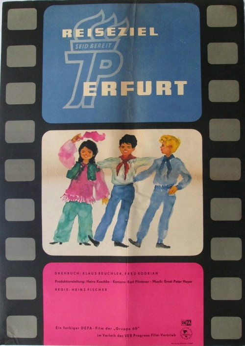 Movie poster for Reiseziel Erfurt (1962)