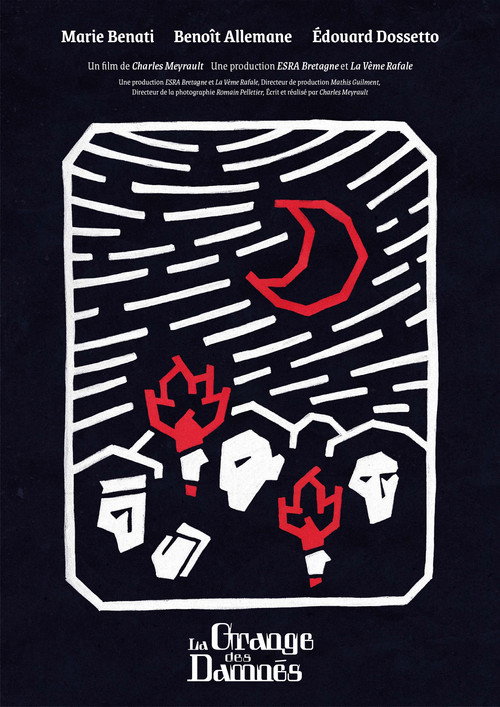 La grange des damnés poster