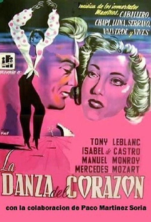 Movie poster for La danza del corazón (1952)