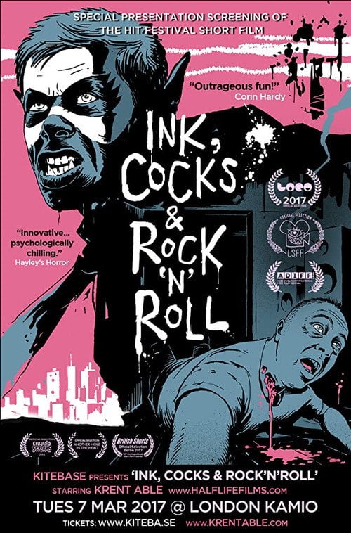 Movie poster for Ink, Cocks & Rock'n'Roll (2016)