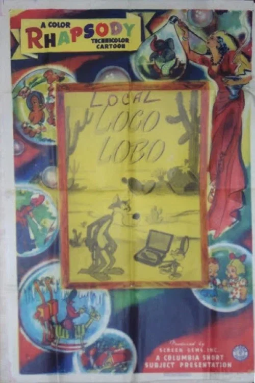 Movie poster for Loco Lobo (1947)