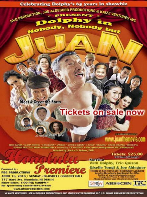 Movie poster for Nobody Nobody But Juan (2009)