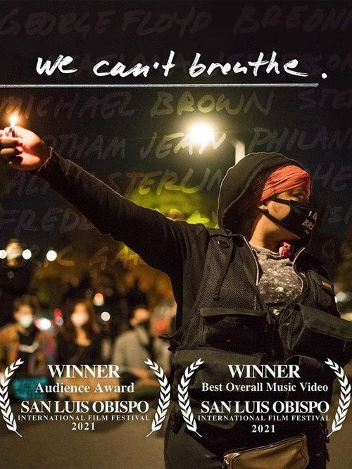 Movie poster for We Can't Breathe (2021)