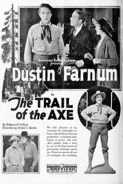 Movie poster for Trail of the Axe (1922)