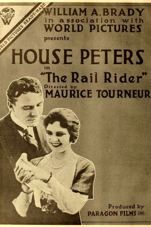 Movie poster for The Rail Rider (1916)