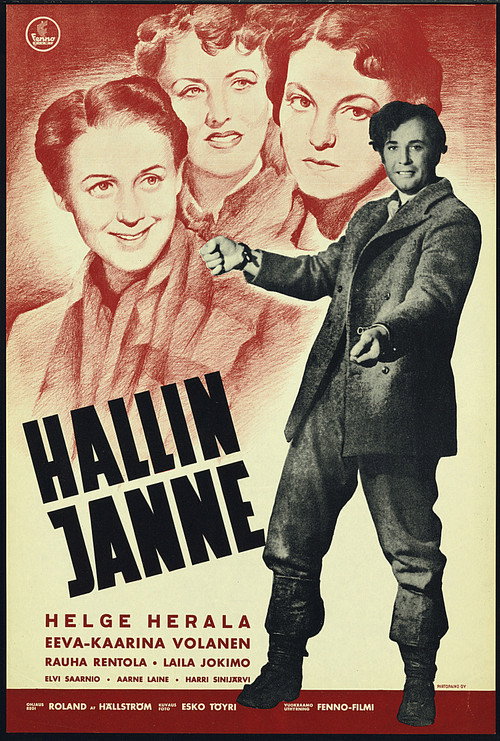 Movie poster for Hallin Janne (1950)
