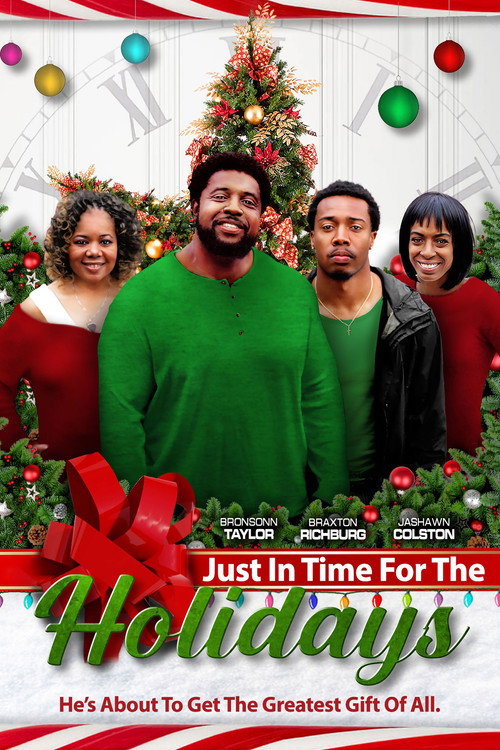 Movie poster for Just in Time for the Holidays (2023)