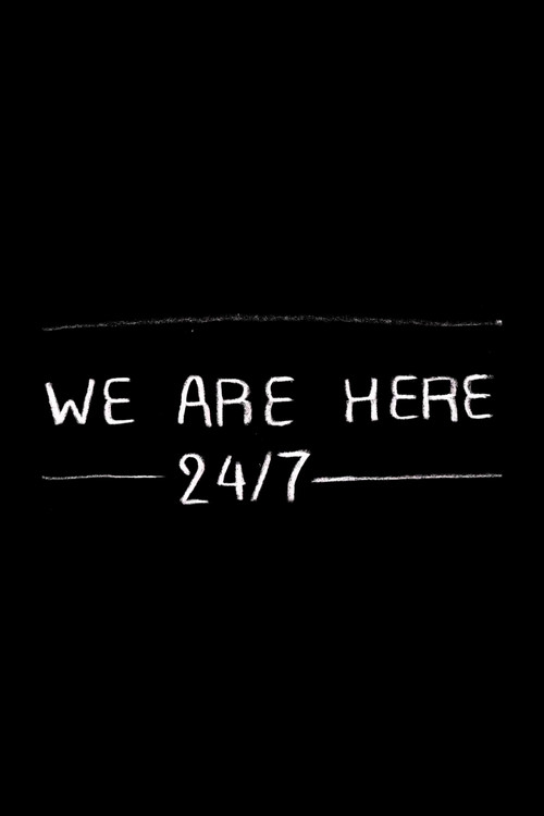 Movie poster for We are here 24/7 (2017)
