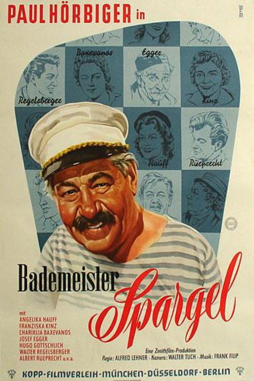 Movie poster for Lifeguard in the women's bathroom (1956)