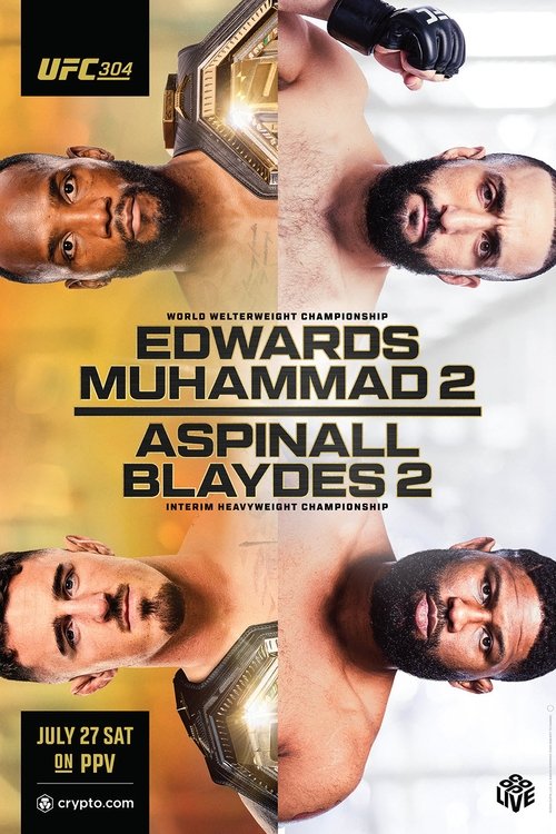 Movie poster for UFC 304: Edwards vs. Muhammad 2 (2024)