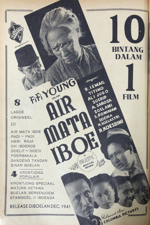 Movie poster for Air Mata Iboe (1941)