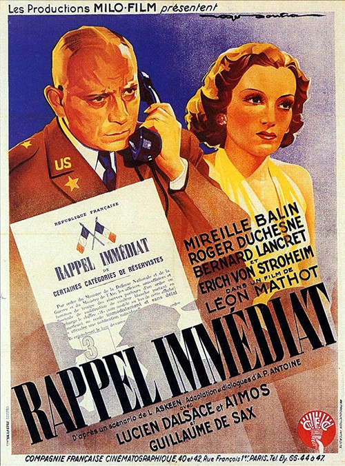 Movie poster for Immediate Call (1939)
