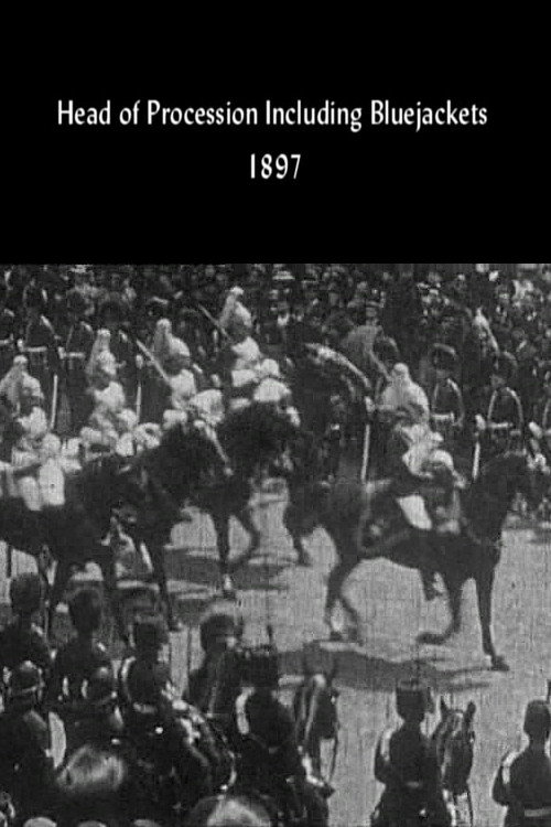 Movie poster for Head of Procession Including Bluejackets (1897)