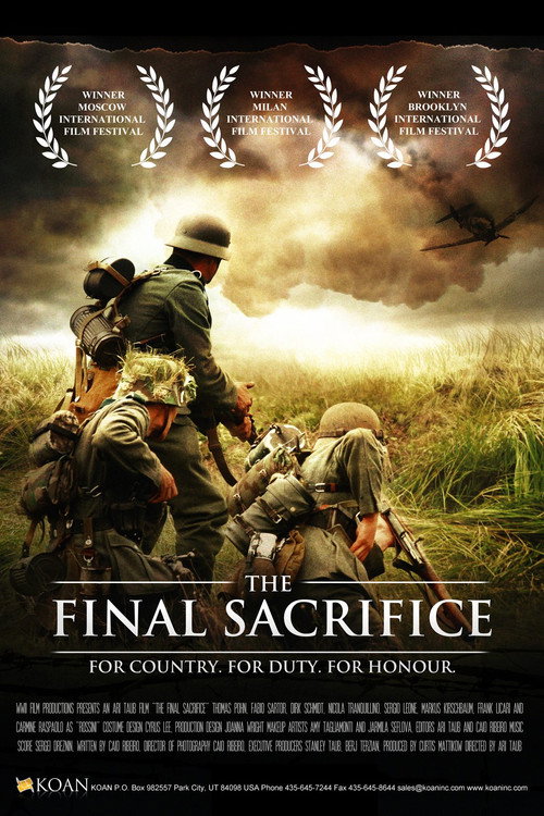 Movie poster for The Final Sacrifice (2016)