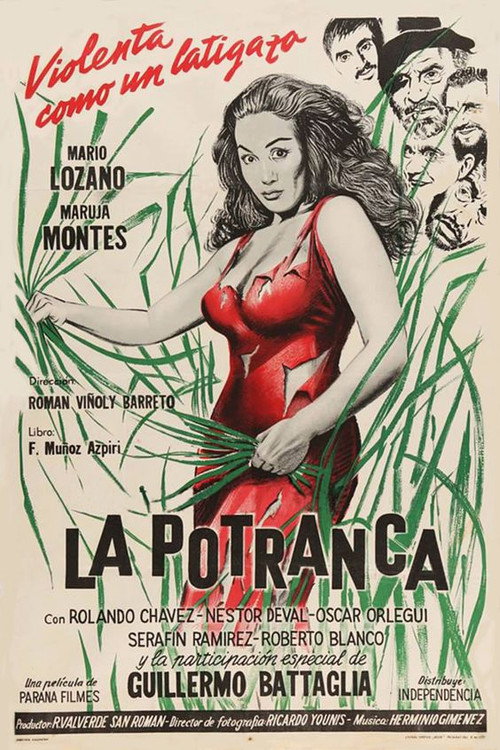 Movie poster for La potranca (1960)