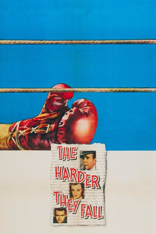 Movie poster for The Harder They Fall (1956)