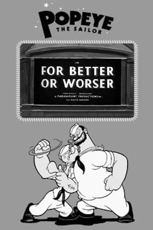 Movie poster for For Better or Worser (1935)