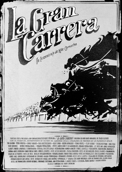 Movie poster for The Big Race (2010)