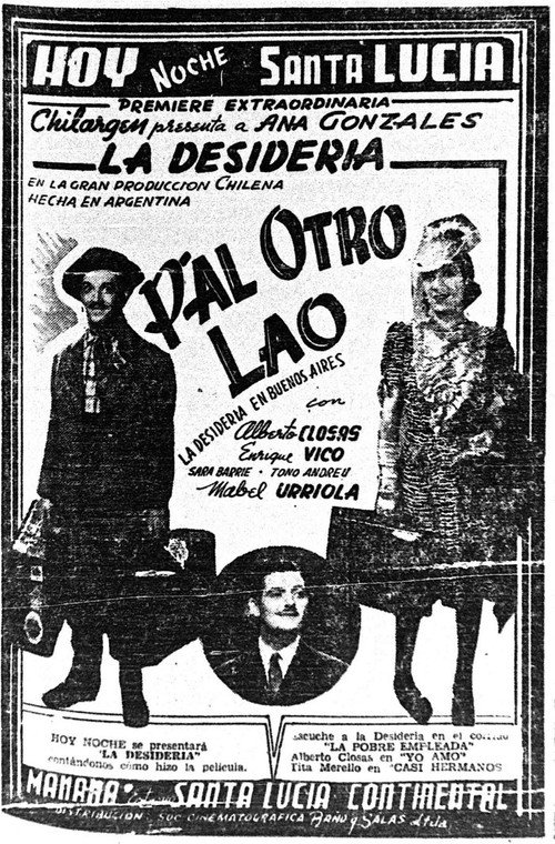 Movie poster for P'al otro lado (1942)