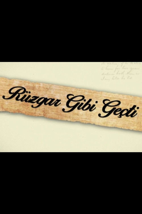 Rüzgar Gibi Geçti poster